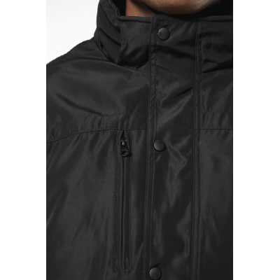 Parka with removable hood